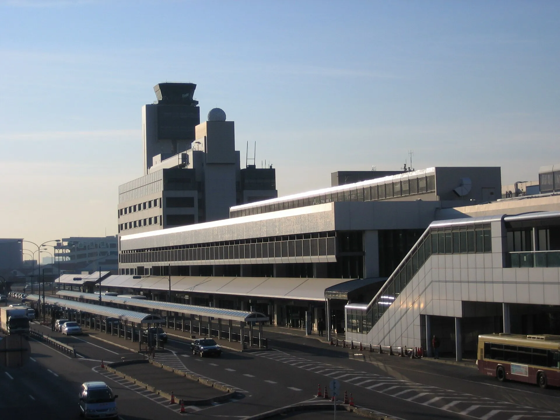 The terminal of Osaka Itami Airport
